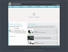 Tablet Screenshot of parkingsystems.com.hk